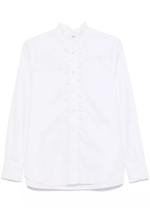 ASPESI ruffled shirt - White