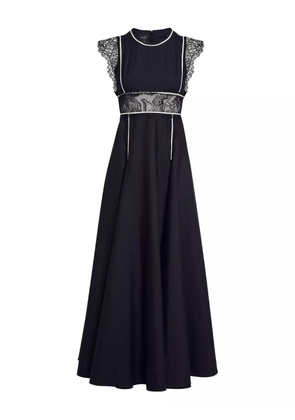 Giambattista Valli lace-insert dress - Black