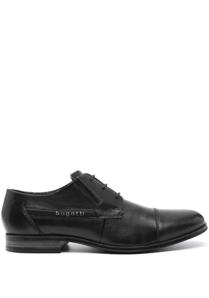 Bugatti Leagro leather derby shoes - Black