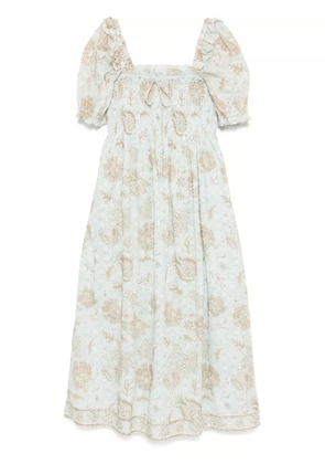 HILL HOUSE HOME The Scarlett midi dress - Blue