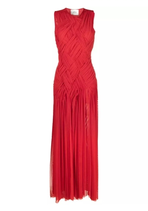 Atu Body Couture Emotional braided maxi dress - Red