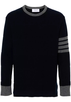 Thom Browne 4-Bar stripe wool jumper - Blue