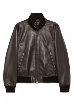 TOM FORD leather jacket - Brown