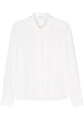 Patrizia Pepe crepe-texture shirt - White