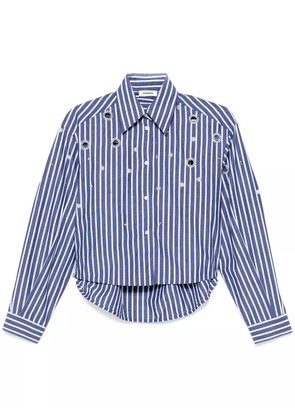 SANDRO striped shirt - Blue