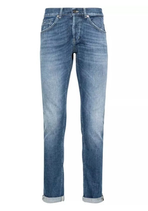 DONDUP George mid-rise tapered jeans - Blue