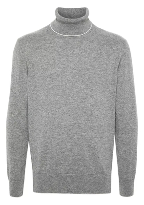 Eleventy mélange-effect knitted jumper - Grey
