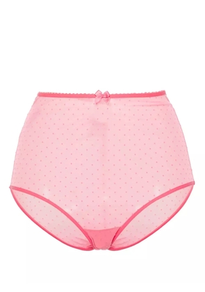 Marlies Dekkers Peekaboo high-waisted briefs - Pink