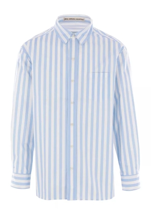 Meta Campania Collective striped poplin shirt - White