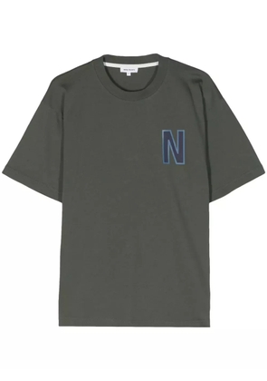 Norse Projects Simon logo-print T-shirt - Green