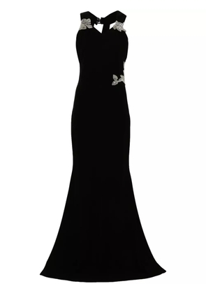 CRISTALLINI sequin-embellished maxi dress - Black