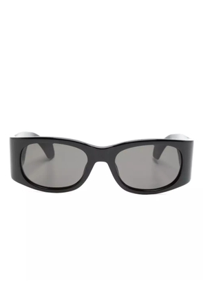Ambush Eyewear logo-print oval-frame sunglasses - Black