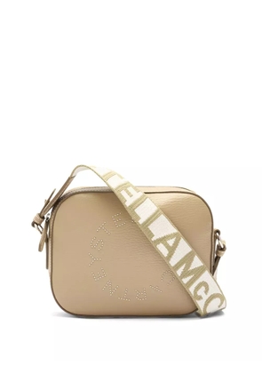 Stella McCartney Logo cross body bag - Neutrals