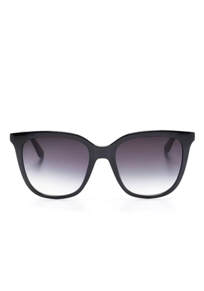 Calvin Klein rectangle-frame sunglasses - Black