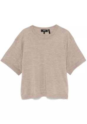 Theory merino wool top - Brown