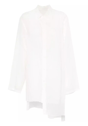 Yohji Yamamoto long shirt - White