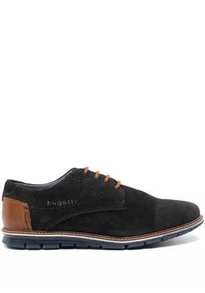 Bugatti Simone panelled boat shoes - Blue
