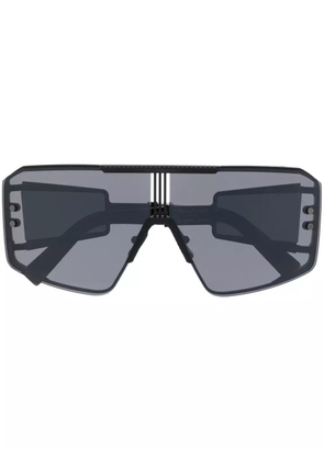 Balmain Eyewear Le Masque tinted round-frame sunglasses - Black