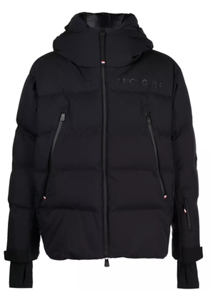 Moncler Grenoble quilted hooded jacket - Blue