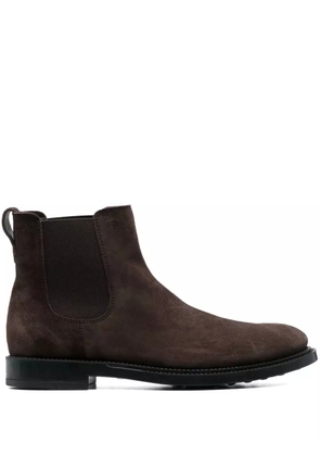 Tod's slip-on suede Chelsea boots - Brown