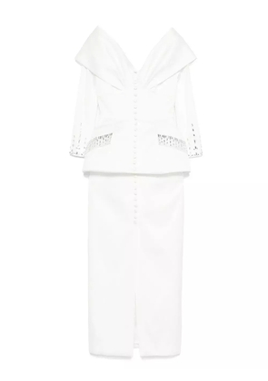 SILK LOVE & LACE Tamara dress - White