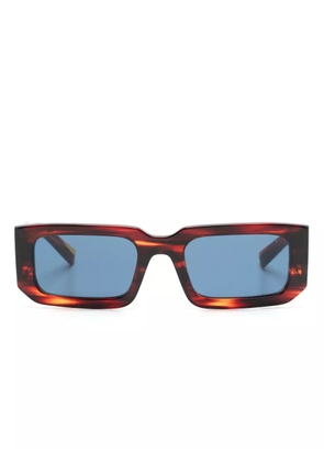 Prada Eyewear rectangle-frame sunglasses - Brown