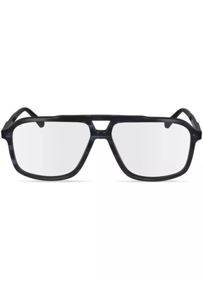 Calvin Klein pilot-frame glasses - Blue