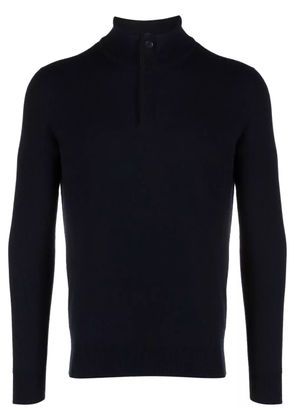 Zegna half-zip cashmere jumper - Blue