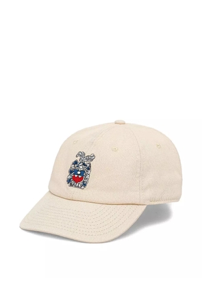 Bally logo-embroidered baseball cap - White