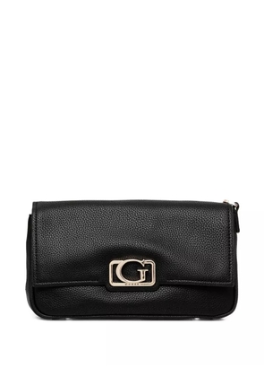 GUESS USA pebbled-leather shoulder bag - Black