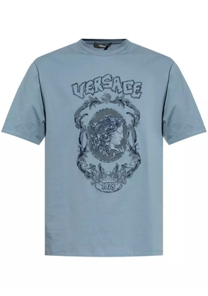 Versace graphic-print T-shirt - Blue