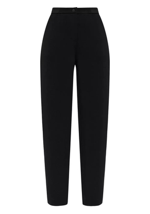 Emporio Armani high-waist sweatpants - Black