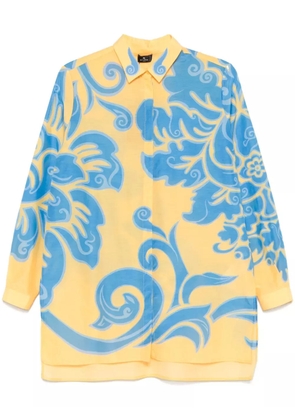 ETRO printed shirt - Yellow