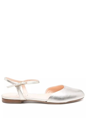 AGL metallic-leather pumps - Gold