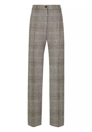 Dolce & Gabbana tartan check trousers - Grey