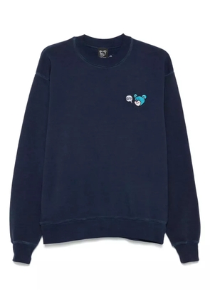 INBETWEENERS logo-embroidered sweatshirt - Blue