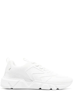 Calvin Klein panelled low-top chunky sneakers - White