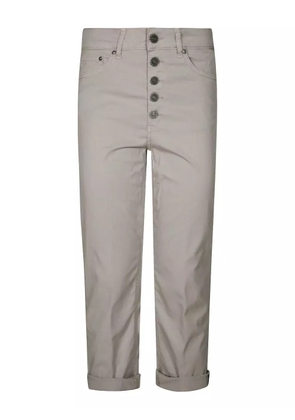 DONDUP cropped trousers - Grey