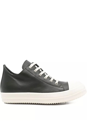 Rick Owens leather sneakers - Green