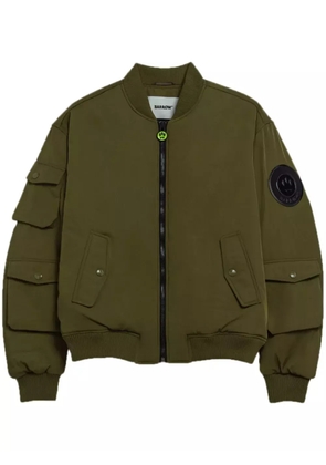 BARROW logo-appliqué bomber jacket - Black