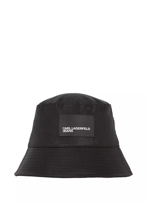 Karl Lagerfeld Jeans denim bucket hat - Black