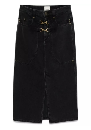 ISABEL MARANT Pavina denin skirt - Black