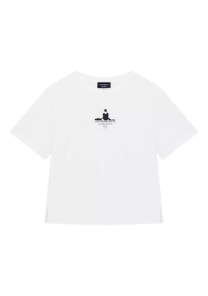 Emporio Armani graphic-print T-shirt - White