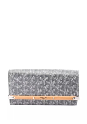 Goyard Pre-Owned 2024 Mini Goyardine Monte Carlo Clutch pouch - Grey