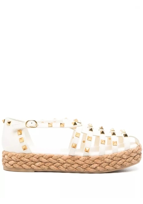 Valentino Garavani Rockstud sandals - White