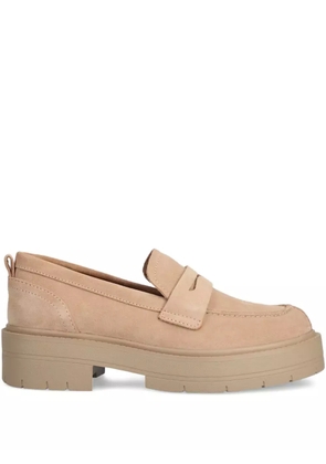 Geox suede slip-on loafers - Neutrals