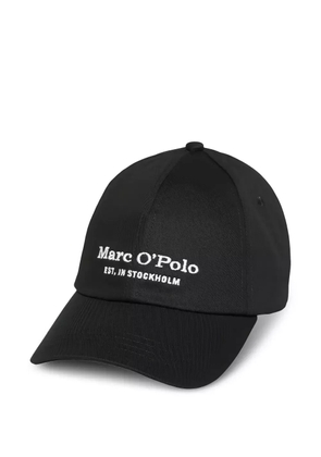Marc O'Polo logo-embroidered cap - Black