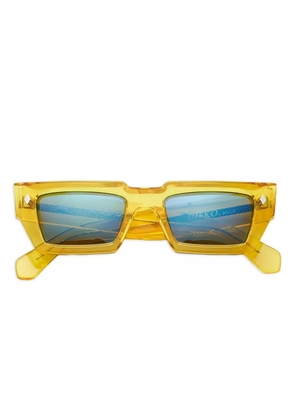 Kador square-frame sunglasses - Yellow