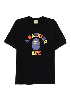 A BATHING APE® printed T-shirt - Black