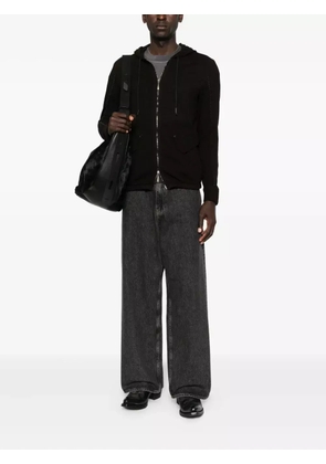 Masnada zip-up hooded jacket - Black